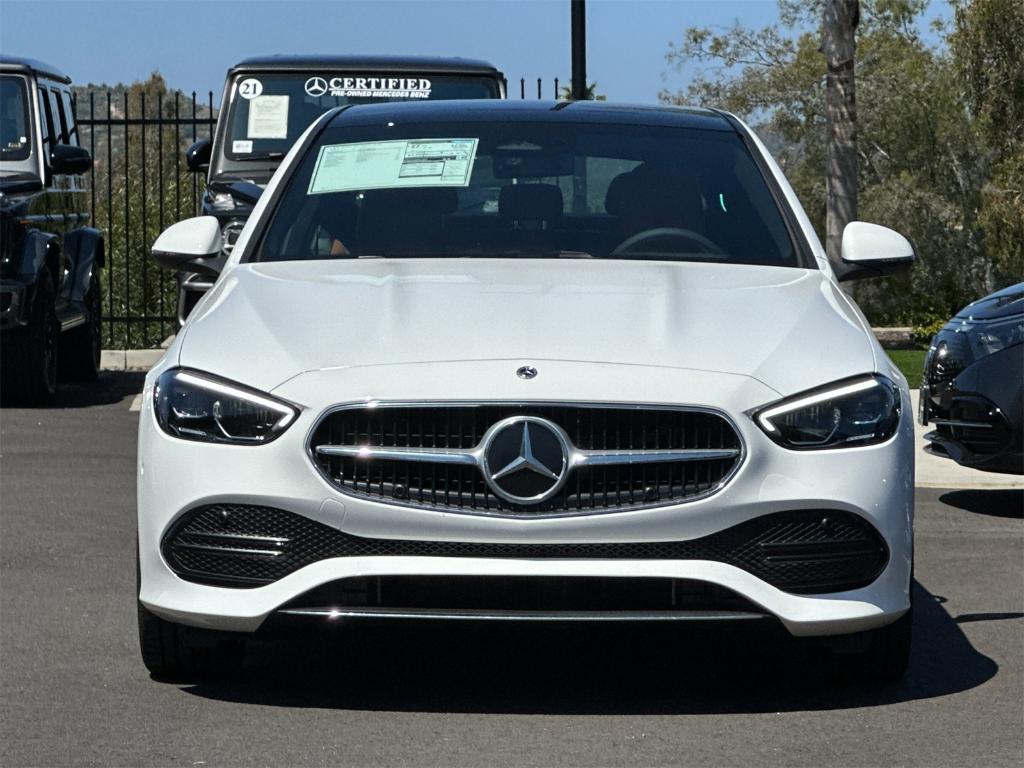 new 2025 Mercedes-Benz C-Class car, priced at $54,155
