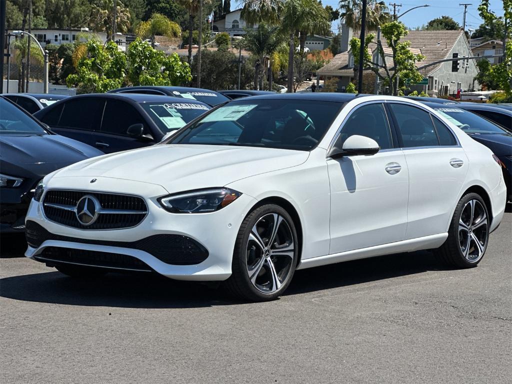 new 2025 Mercedes-Benz C-Class car, priced at $54,155