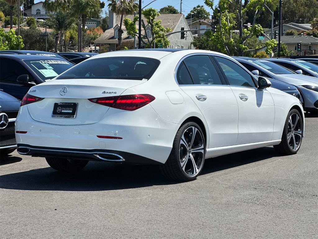 new 2025 Mercedes-Benz C-Class car, priced at $54,155