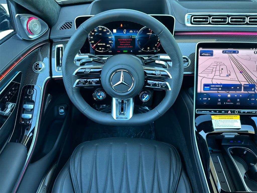 new 2025 Mercedes-Benz AMG S 63 E car, priced at $218,620