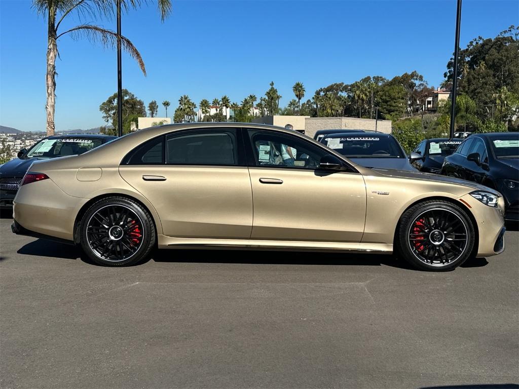 new 2025 Mercedes-Benz AMG S 63 E car, priced at $218,620