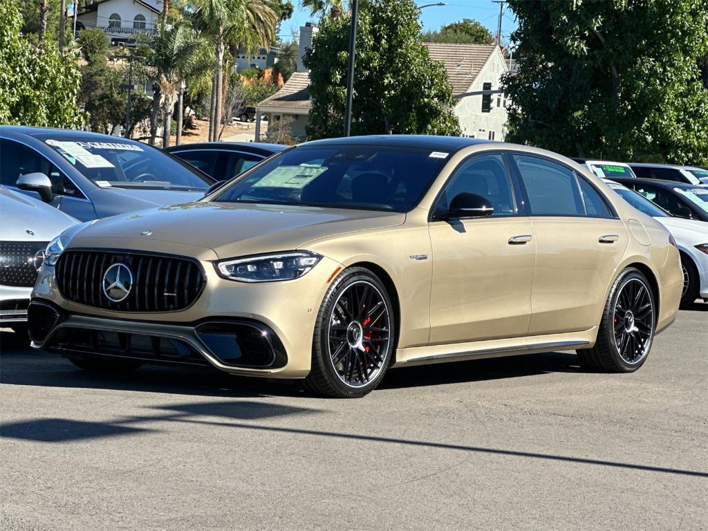 new 2025 Mercedes-Benz AMG S 63 E car, priced at $218,620