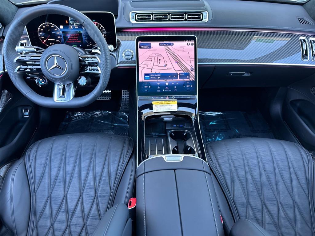 new 2025 Mercedes-Benz AMG S 63 E car, priced at $218,620