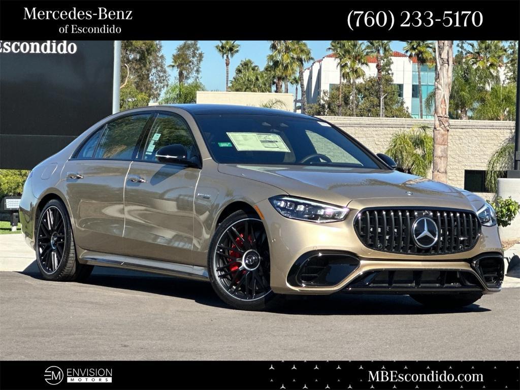 new 2025 Mercedes-Benz AMG S 63 E car, priced at $218,620