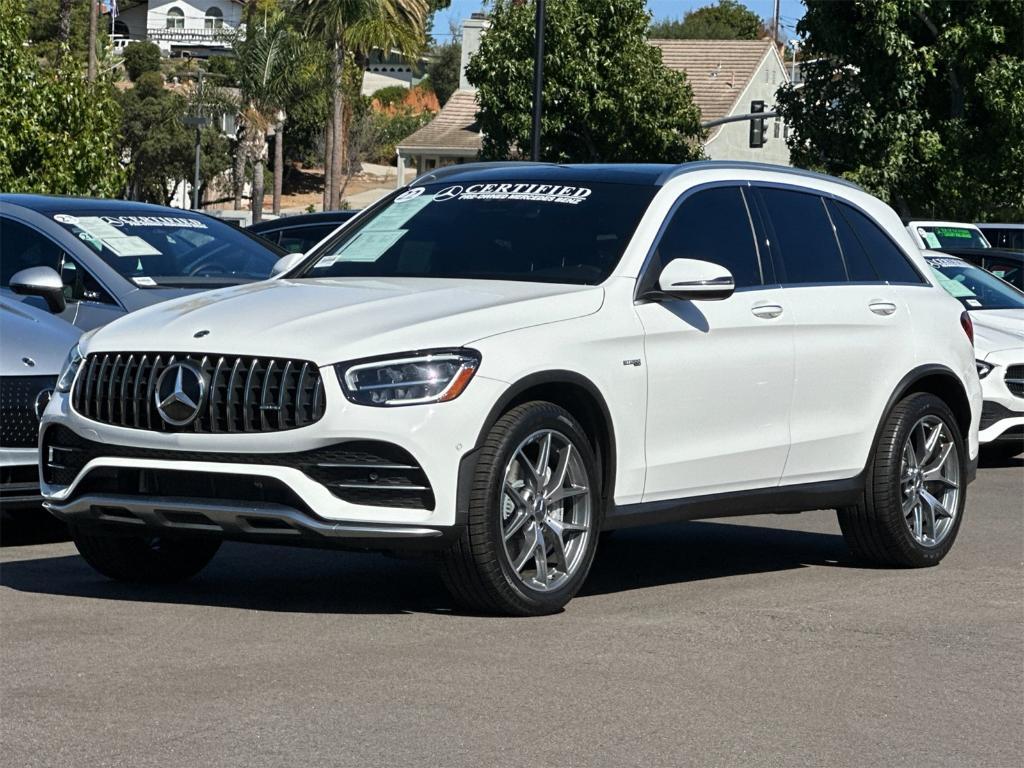 used 2022 Mercedes-Benz AMG GLC 43 car, priced at $44,627