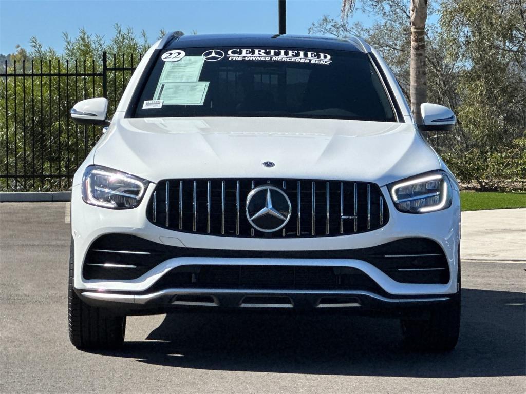 used 2022 Mercedes-Benz AMG GLC 43 car, priced at $44,627