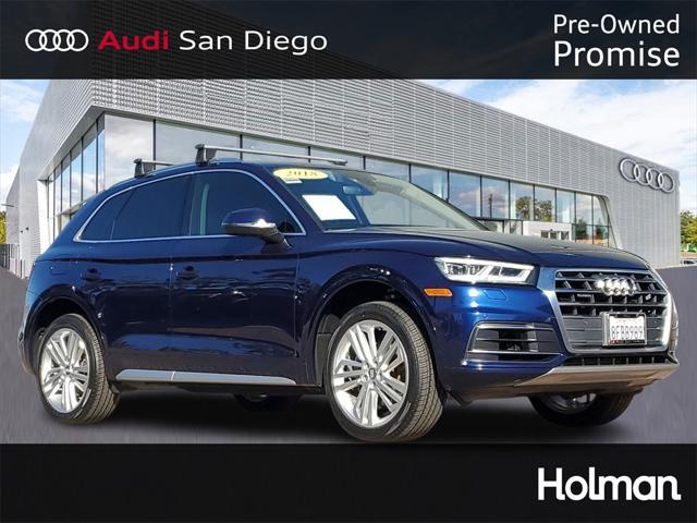 used 2018 Audi Q5 car, priced at $15,998