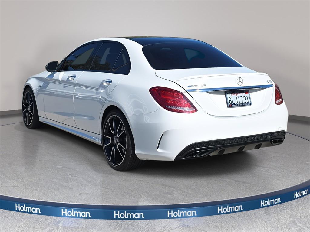 used 2018 Mercedes-Benz AMG C 43 car, priced at $28,995