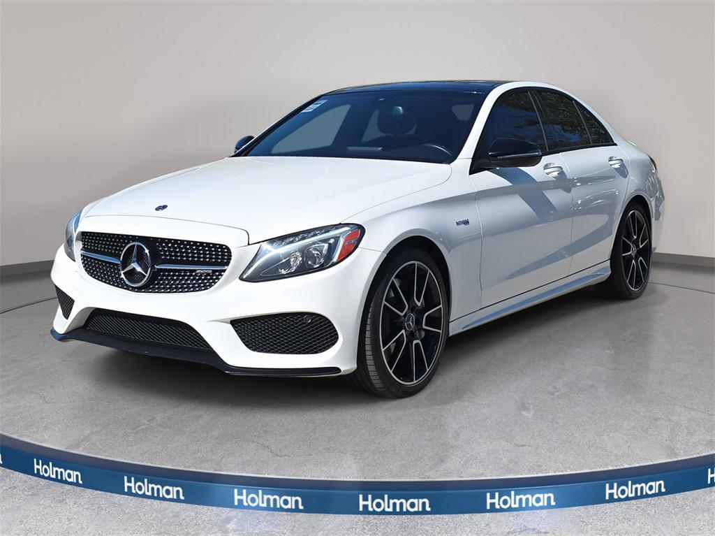 used 2018 Mercedes-Benz AMG C 43 car, priced at $28,995