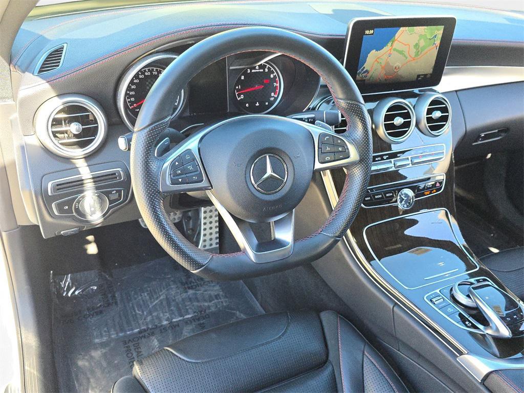 used 2018 Mercedes-Benz AMG C 43 car, priced at $28,995