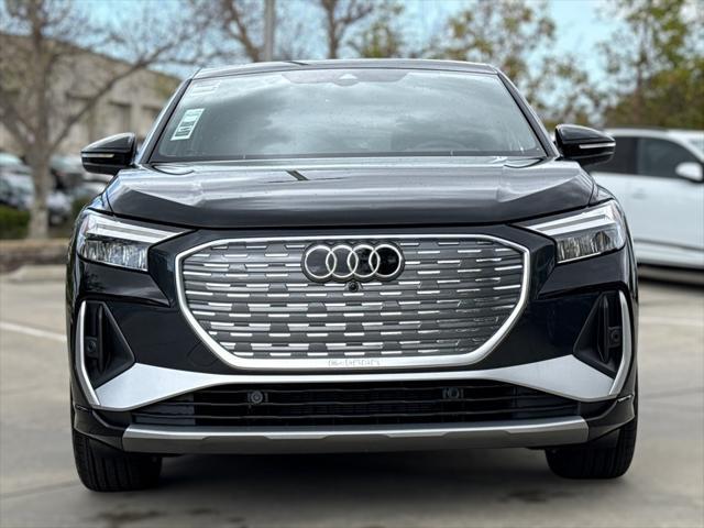 new 2025 Audi Q4 e-tron Sportback car, priced at $62,935