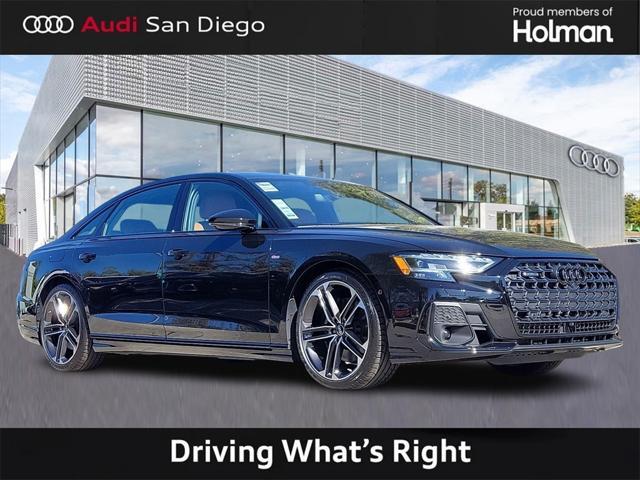 new 2025 Audi A8 car, priced at $103,495