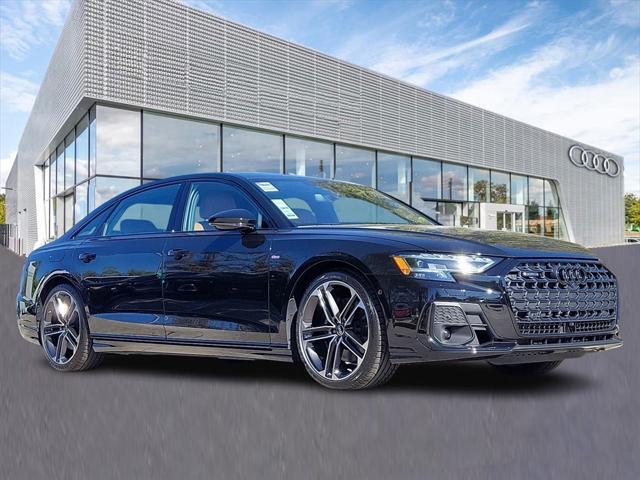 new 2025 Audi A8 car, priced at $103,495