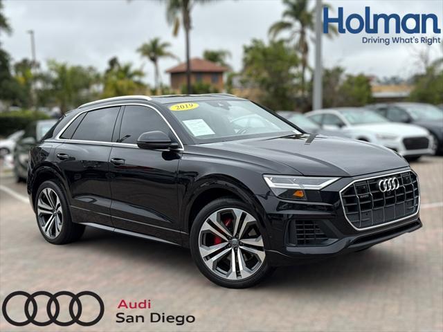 used 2019 Audi Q8 car, priced at $34,999