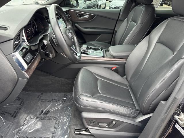 used 2019 Audi Q8 car, priced at $34,999