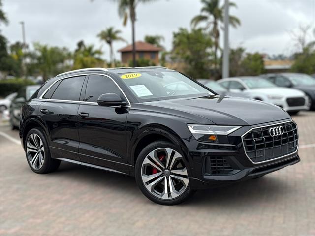 used 2019 Audi Q8 car, priced at $34,999