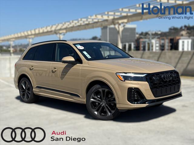 new 2025 Audi Q7 car, priced at $77,990
