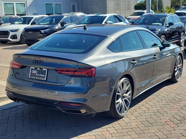 new 2025 Audi A5 Sportback car, priced at $59,100