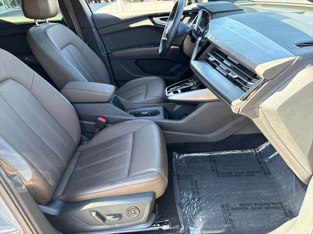 used 2023 Audi Q4 e-tron car, priced at $32,500