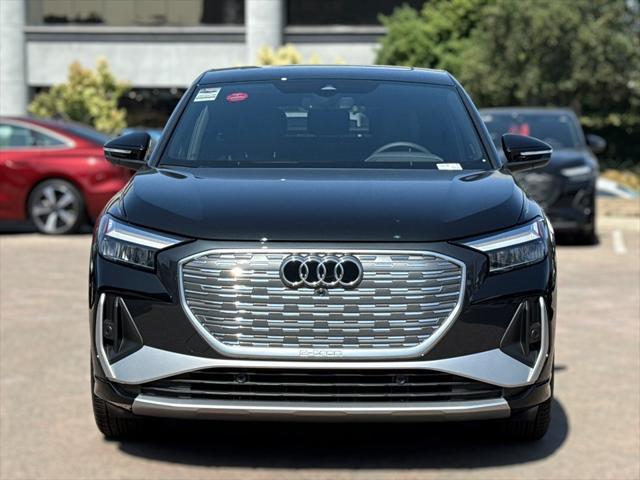 new 2025 Audi Q4 e-tron Sportback car, priced at $65,060