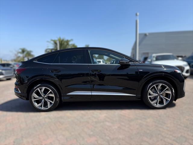 new 2025 Audi Q4 e-tron Sportback car, priced at $65,060