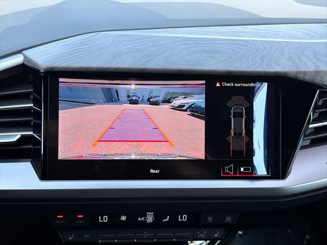 new 2025 Audi Q4 e-tron Sportback car, priced at $65,060