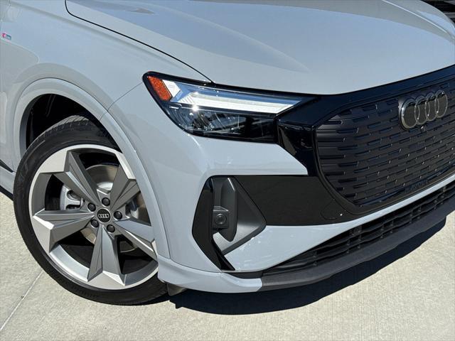 new 2025 Audi Q4 e-tron Sportback car, priced at $66,330