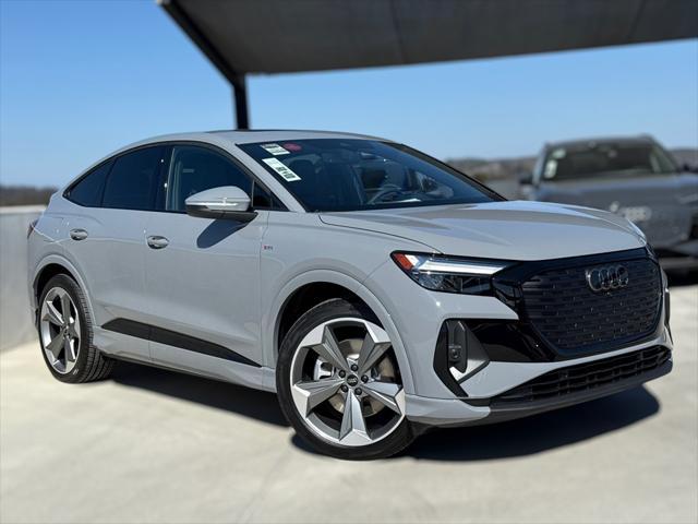 new 2025 Audi Q4 e-tron Sportback car, priced at $66,330