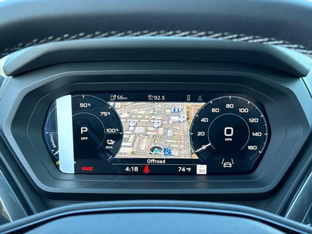 new 2025 Audi Q4 e-tron Sportback car, priced at $66,330