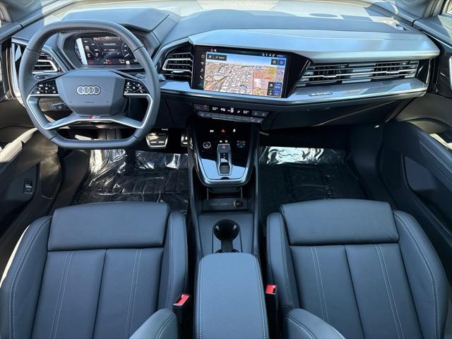 new 2025 Audi Q4 e-tron Sportback car, priced at $66,330