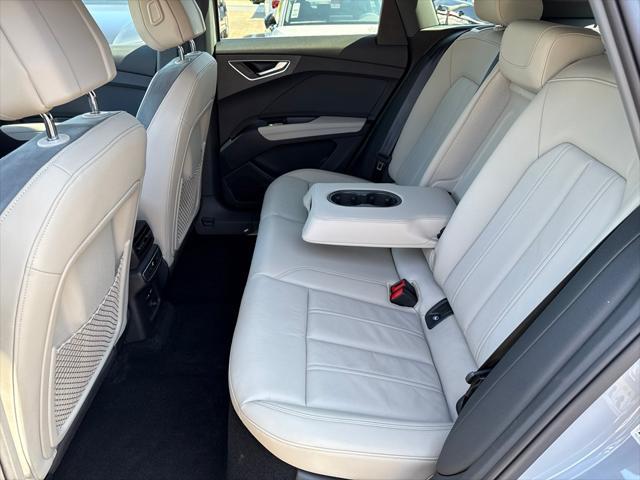 used 2023 Audi Q4 e-tron car, priced at $36,999