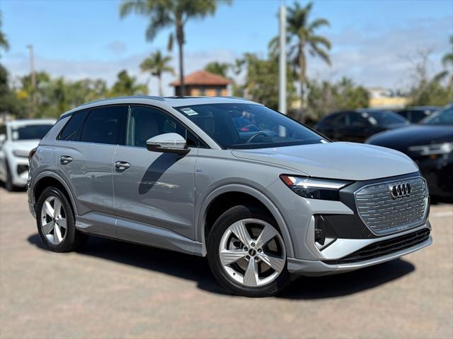 used 2023 Audi Q4 e-tron car, priced at $36,999