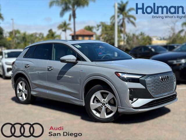 used 2023 Audi Q4 e-tron car, priced at $36,999