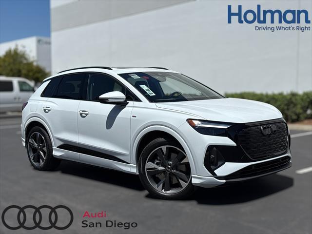 new 2025 Audi Q4 e-tron car, priced at $62,950