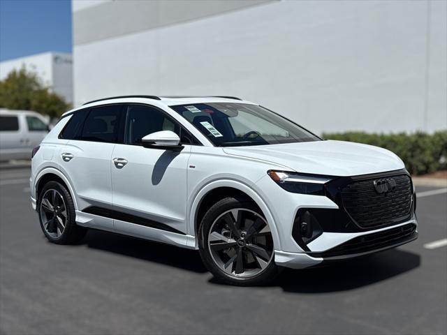 new 2025 Audi Q4 e-tron car, priced at $62,950
