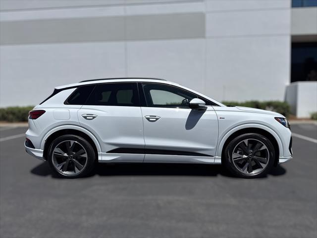 new 2025 Audi Q4 e-tron car, priced at $62,950