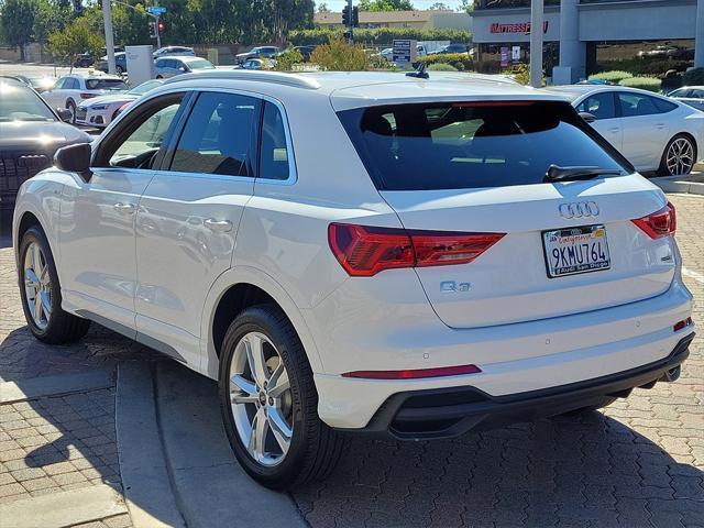 used 2024 Audi Q3 car, priced at $36,900