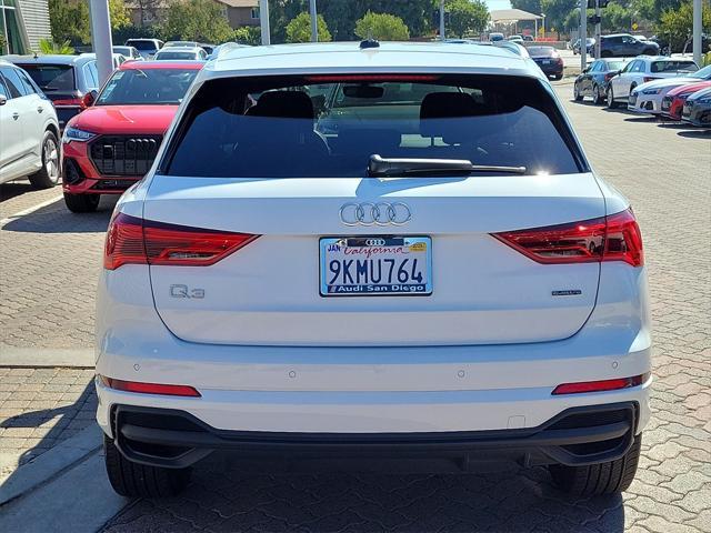 used 2024 Audi Q3 car, priced at $36,900