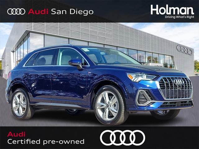 used 2024 Audi Q3 car, priced at $35,900