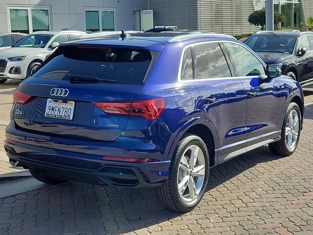 used 2024 Audi Q3 car, priced at $37,999