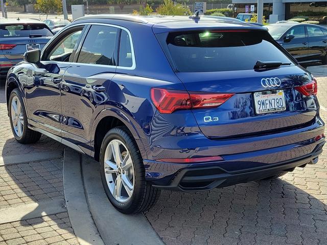 used 2024 Audi Q3 car, priced at $37,999