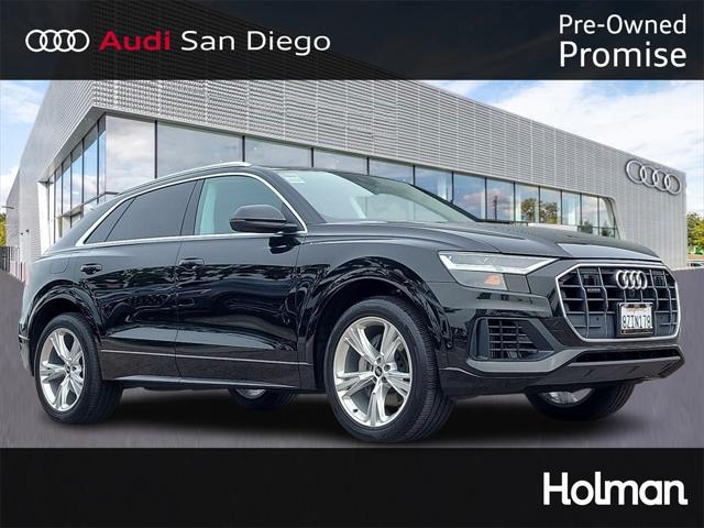 used 2022 Audi Q8 car, priced at $47,030