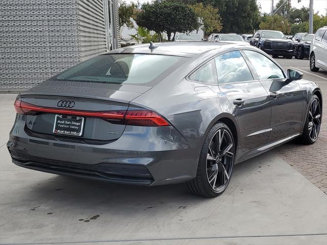 new 2025 Audi A7 car, priced at $89,685