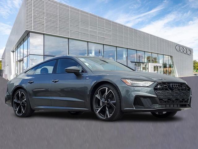 new 2025 Audi A7 car, priced at $89,685