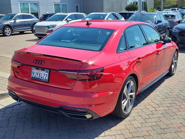 used 2024 Audi A4 car, priced at $36,900