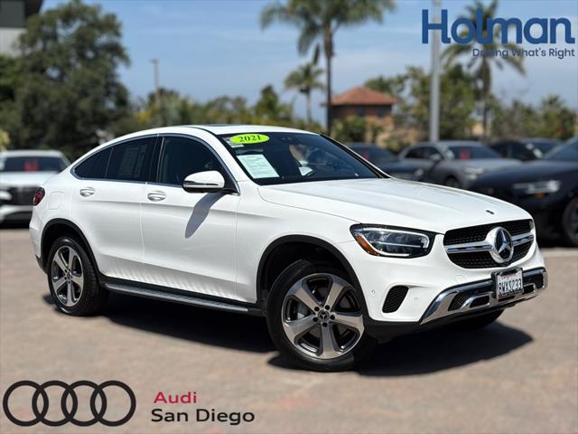 used 2021 Mercedes-Benz GLC 300 car, priced at $40,900