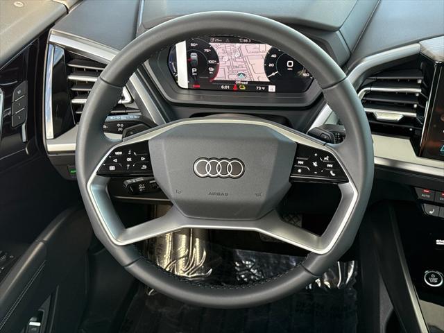 new 2025 Audi Q4 e-tron Sportback car, priced at $61,915