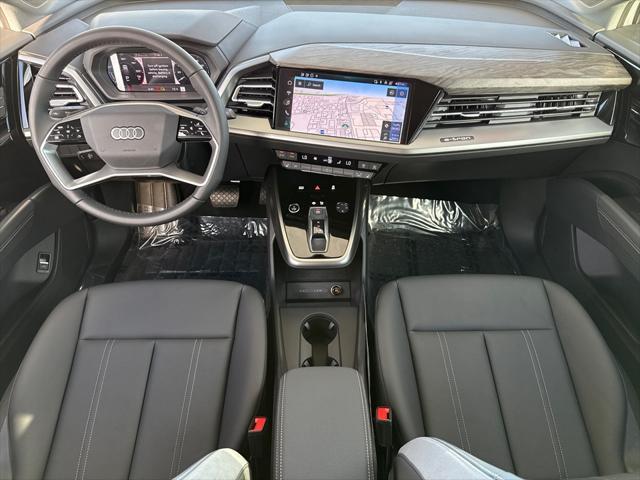 new 2025 Audi Q4 e-tron Sportback car, priced at $61,915