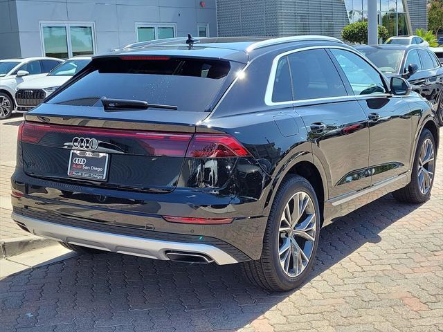 new 2024 Audi Q8 car, priced at $80,160