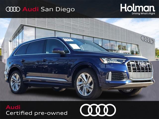 used 2024 Audi Q7 car, priced at $54,999